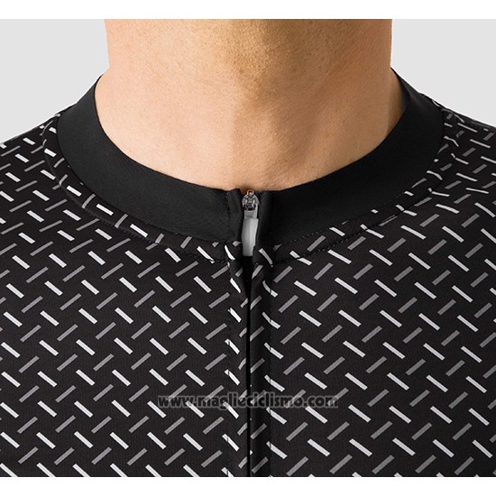 2019 Abbigliamento Ciclismo La Passione Nero Manica Corta e Salopette